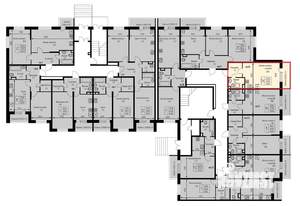 Студия квартира, строящийся дом, 30м2, 1/3 этаж