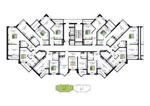 1-к квартира, вторичка, 46м2, 11/12 этаж