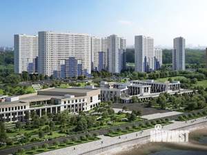 1-к квартира, строящийся дом, 54м2, 3/18 этаж