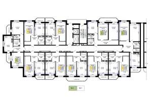 1-к квартира, вторичка, 45м2, 15/19 этаж