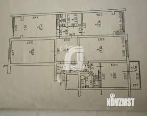 3-к квартира, вторичка, 106м2, 5/10 этаж