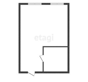 Студия квартира, вторичка, 26м2, 7/9 этаж