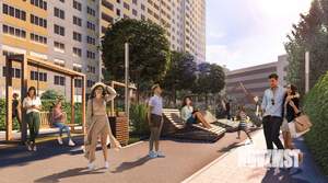 2-к квартира, строящийся дом, 65м2, 5/22 этаж