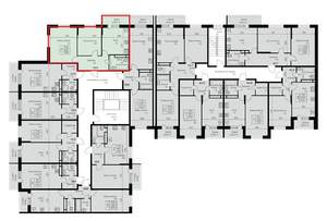 2-к квартира, вторичка, 58м2, 3/3 этаж