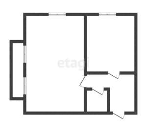 1-к квартира, вторичка, 41м2, 9/24 этаж