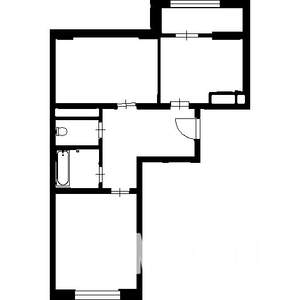 2-к квартира, вторичка, 59м2, 10/22 этаж