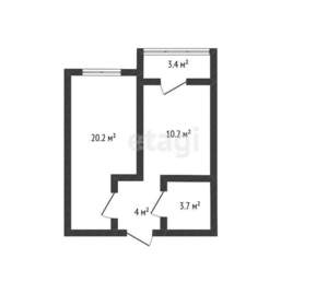 1-к квартира, вторичка, 38м2, 5/24 этаж