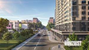 1-к квартира, сданный дом, 44м2, 15/16 этаж