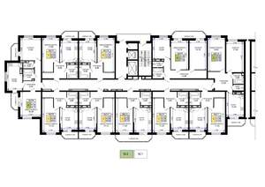 1-к квартира, вторичка, 45м2, 3/19 этаж
