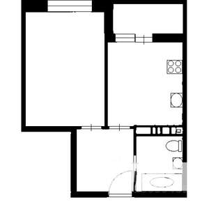 1-к квартира, вторичка, 36м2, 7/19 этаж