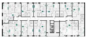 1-к квартира, вторичка, 41м2, 14/18 этаж