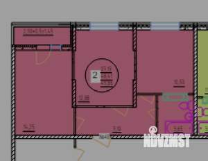 2-к квартира, вторичка, 50м2, 5/12 этаж