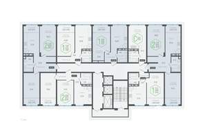 2-к квартира, вторичка, 54м2, 17/24 этаж