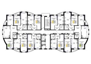 1-к квартира, вторичка, 41м2, 2/19 этаж
