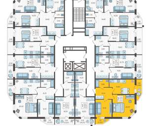 2-к квартира, вторичка, 63м2, 2/16 этаж