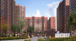 3-к квартира, строящийся дом, 68м2, 10/16 этаж