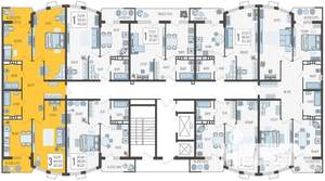 3-к квартира, вторичка, 92м2, 13/21 этаж