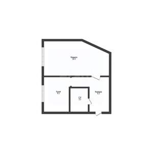 1-к квартира, вторичка, 37м2, 3/3 этаж