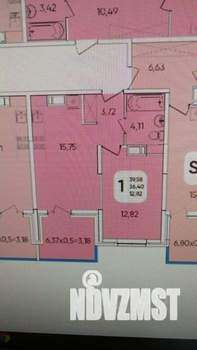 1-к квартира, вторичка, 37м2, 5/24 этаж