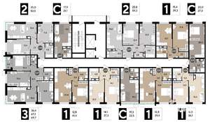 1-к квартира, вторичка, 41м2, 14/16 этаж