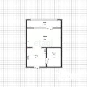 Студия квартира, вторичка, 22м2, 2/3 этаж