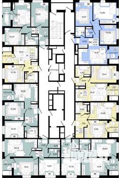 2-к квартира, вторичка, 56м2, 17/18 этаж