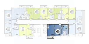 2-к квартира, вторичка, 58м2, 9/16 этаж