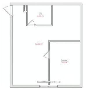 1-к квартира, вторичка, 43м2, -1/4 этаж