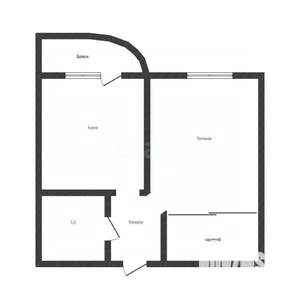 1-к квартира, вторичка, 36м2, 17/22 этаж