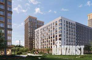 1-к квартира, строящийся дом, 37м2, 8/9 этаж