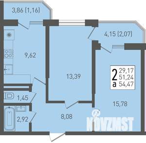 2-к квартира, вторичка, 60м2, 11/22 этаж