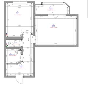 1-к квартира, вторичка, 51м2, 4/17 этаж