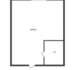 Студия квартира, вторичка, 24м2, 1/3 этаж