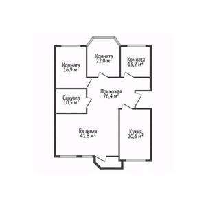 4-к квартира, вторичка, 151м2, 2/23 этаж