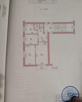 3-к квартира, вторичка, 50м2, 4/5 этаж