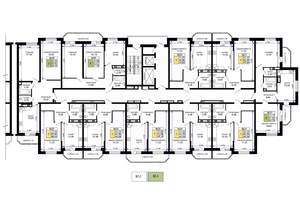 1-к квартира, вторичка, 48м2, 3/19 этаж
