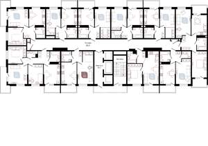 3-к квартира, сданный дом, 70м2, 5/22 этаж