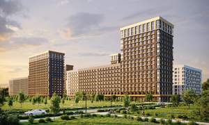 2-к квартира, строящийся дом, 69м2, 7/18 этаж