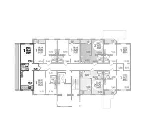 1-к квартира, вторичка, 40м2, 4/8 этаж