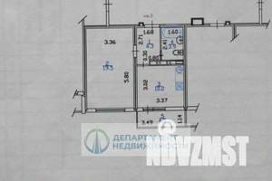 1-к квартира, вторичка, 39м2, 2/16 этаж