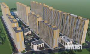 2-к квартира, строящийся дом, 65м2, 5/24 этаж