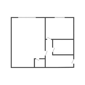 1-к квартира, вторичка, 31м2, 5/5 этаж