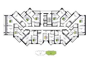 2-к квартира, вторичка, 61м2, 8/12 этаж