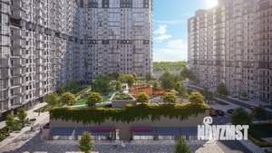 1-к квартира, строящийся дом, 40м2, 18/21 этаж