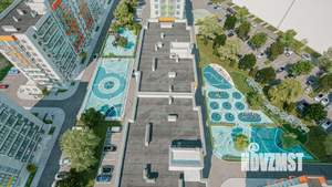 2-к квартира, строящийся дом, 56м2, 4/9 этаж