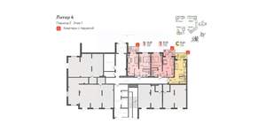 1-к квартира, вторичка, 38м2, 1/18 этаж