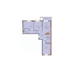 3-к квартира, вторичка, 78м2, 9/18 этаж