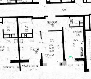 1-к квартира, сданный дом, 46м2, 12/16 этаж