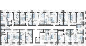2-к квартира, строящийся дом, 67м2, 5/12 этаж