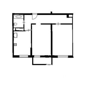 2-к квартира, вторичка, 65м2, 12/22 этаж